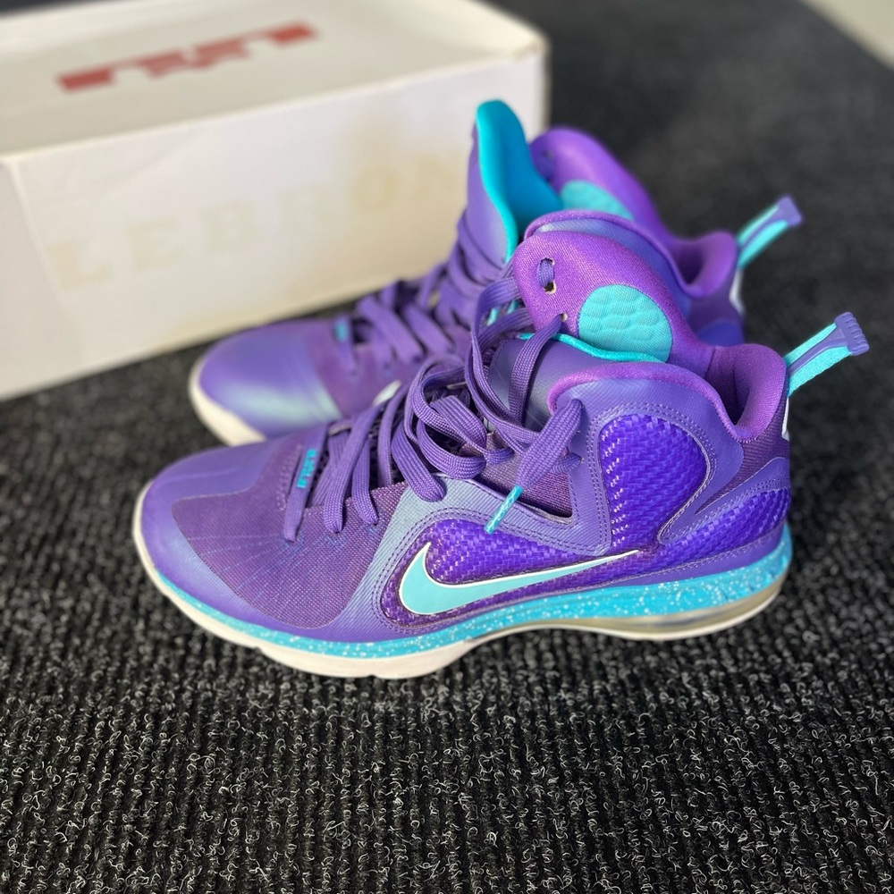 LeBron 9 Hornets Men’s 10.5
